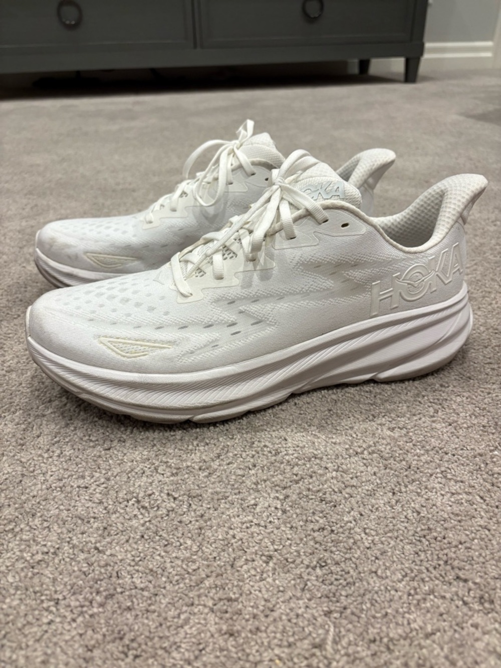 HOKA Men’s Clifton 9 White